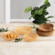 Set de bandejas para Alimentos Quid Naturalia Marrón 4,5 x 23 cm 50 Unidades