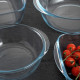 Serving Platter Pyrex Airfryer Transparent Glass 1 L 20 x 17 cm (10 Units)