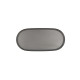 Bandeja de Aperitivos Bidasoa Gio Gris Plástico 23 x 10 cm (12 Unidades)