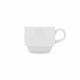 Taza Bidasoa Glacial Café Cerámica Blanco 180 ml (6 Unidades)