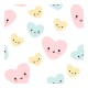Cot Flat Sheet Cool Kids Kokoro 100 x 130 cm