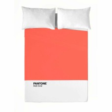 Sábana Encimera Pantone Dark Coral 160 x 270 cm (Cama de 90)