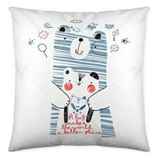 Cushion cover Cool Kids Daddy Bear (50 x 50 cm)