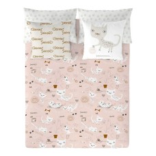 Funda Nórdica Panzup Cats Cama de 180/190 (260 x 220 cm)