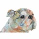 Figura Decorativa DKD Home Decor 24 x 18 x 22 cm Multicolor Perro