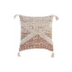 Cushion DKD Home Decor Beige Orange 45 x 10 x 45 cm Fringe