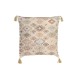 Cushion DKD Home Decor Beige Rhombus 60 x 20 x 60 cm