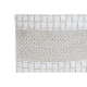 Jarrón DKD Home Decor Blanco Resina Moderno (30 x 10 x 45 cm)