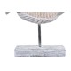 Decorative Figure DKD Home Decor 27,4 x 9 x 32 cm Natural Grey Fish Mediterranean