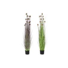 Decorative Plant DKD Home Decor 40 x 40 x 150 cm Pink Lilac Polyethylene PVC (2 Units)