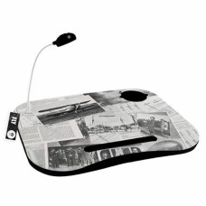 Tray DKD Home Decor 8424001892471 48 x 38 x 7 cm Black White PVC