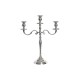 Candle Holder DKD Home Decor Silver Aluminium (34 x 12 x 41 cm) (3 Pieces)