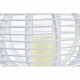 Lantern DKD Home Decor Crystal White Bamboo (35 x 35 x 29 cm)