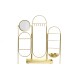 Jewellery Stand DKD Home Decor Mirror Metal (45 x 10,5 x 51,5 cm) (46 x 10,5 x 51,5 cm)