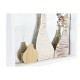 Wall mirror DKD Home Decor Crystal Natural White 30 x 4 x 40 cm MDF Wood Cottage (2 Units)