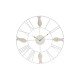 Wall Clock DKD Home Decor 39 x 3,5 x 39 cm Metal Brown White MDF Wood Mediterranean Fish