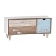 Caja-Joyero DKD Home Decor 34 x 13 x 16 cm Madera Marrón Turquesa