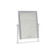 Espejo LED Táctil de Sobremesa DKD Home Decor Metal Blanco (35 x 2 x 45 cm)