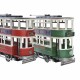 Figura Decorativa DKD Home Decor 28 x 9 x 20 cm Vintage Tren (2 Unidades)