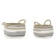 Basket set DKD Home Decor 30 x 30 x 20 cm Jute Boho