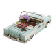 Figura Decorativa DKD Home Decor Coche 25,8 x 10,5 x 9,5 cm Vintage (4 Piezas)