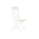 Silla de Jardín DKD Home Decor Metal Blanco (40 x 48 x 93 cm)