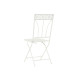 Silla de Jardín DKD Home Decor Metal Blanco (40 x 48 x 93 cm)
