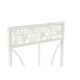 Silla de Jardín DKD Home Decor Metal Blanco (40 x 48 x 93 cm)