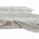 Carpet DKD Home Decor 160 x 150 x 2 cm Beige Polyester With hair