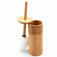 Toilet Brush DKD Home Decor 10 x 10 x 36,8 cm Natural