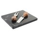 Cheeseboard DKD Home Decor 36 x 27 x 2 cm Black Brown Marble Acacia