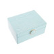 Caja-Joyero DKD Home Decor 17 x 13 x 8,5 cm Verde Poliuretano Madera MDF