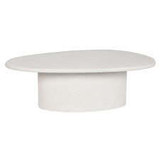 Centre Table Home ESPRIT White Fir wood MDF Wood 100 x 60 x 32 cm