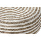 Reposapiés Home ESPRIT Yute Madera de eucalipto 50 x 50 x 30 cm