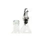 Set de Aceitera y Vinagrera Home ESPRIT Transparente Metal Cristal 500 ml 13 x 6,8 x 32 cm