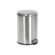 Papelera con Pedal Home ESPRIT Plateado Acero Inoxidable Polipropileno 20 L
