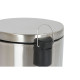 Papelera con Pedal Home ESPRIT Plateado Acero Inoxidable Polipropileno 20 L