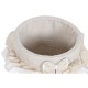 Cesto para la Ropa Sucia Home ESPRIT Blanco Beige Mimbre Shabby Chic 45 x 45 x 68 cm 4 Piezas