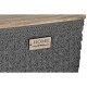 Cesto para la Ropa Sucia Home ESPRIT Gris claro Madera 43 x 34 x 50 cm 5 Piezas