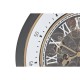 Wall Clock Home ESPRIT Brown Golden Crystal Iron 59 x 8,5 x 59 cm