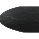 Mesa de Comedor Home ESPRIT Negro Dorado Latón Mármol 200 x 110 x 76 cm