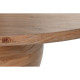 Mesa de Comedor Home ESPRIT Marrón Natural Acacia 115 x 115 x 76 cm