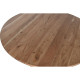 Mesa de Comedor Home ESPRIT Marrón Natural Acacia 115 x 115 x 76 cm