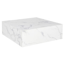 Centre Table Home ESPRIT White MDF Wood 90 x 90 x 35 cm