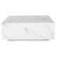 Centre Table Home ESPRIT White MDF Wood 90 x 90 x 35 cm