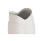 Jarrón Home ESPRIT Blanco Gres Tropical Hoja de planta 33 x 10 x 70 cm
