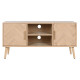 TV furniture Home ESPRIT Natural Paolownia wood MDF Wood 120 x 40 x 60 cm