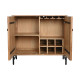 Aparador Home ESPRIT Marrón Negro 88 x 40 x 80 cm