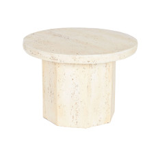 Mesita Auxiliar Home ESPRIT Beige Magnesio 60 x 60 x 41,9 cm