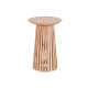 Mesita Auxiliar Home ESPRIT Natural madera de mindi 40 x 40 x 60 cm